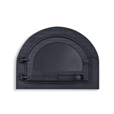 Imagem de Porta Forno Ferro Igloo Com Vidro Libaneza 31,0x36,5cm