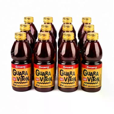 Imagem de Guaraviton Ginseng Kit 12x500ml Bebida Energética Econômica - Guarvito