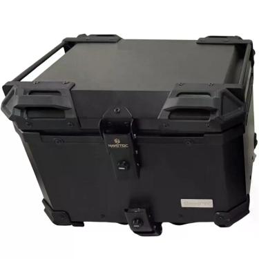 Imagem de Bau Moto Bauleto Universal 45 Litros Com Base Traseiro - Navetec, Todo