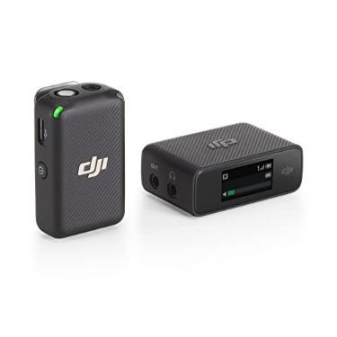 Imagem de DJI Microfone (1 TX + 1 RX), microfone de lapela sem fio, alcance de 250 m, compacto e ultraleve, gravação de 14 horas, microfones sem fio para PC, iPhone, Android, câmeras, vlogs, transmissão ao vivo