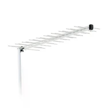 Imagem de Antena Externa Log para TV Aquário LU-40 Elementos 16dBi HDTV UHF 4K Filtro 4G