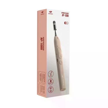 Imagem de Apresentador sem Fio AP-1000 com Funções PPT e Multimídia, Laser Vermelho e Ponteiro Extensível Champagne C3tech