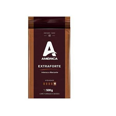 Imagem de Café Torrado e Moído América Vácuo Extraforte 500 g