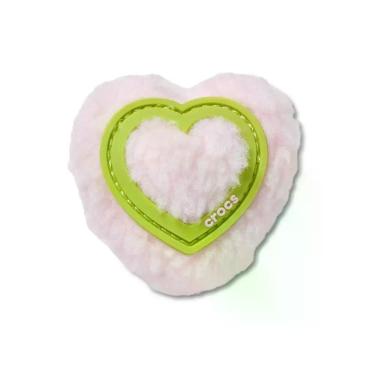Imagem de Jibbitz Coração Rosa de Pelúcia UNICO - CROCS, Unico, Un