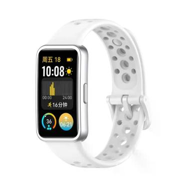 Imagem de Pulseira De Silicone Respirável Para Huawei Band 10 9 8 Acessórios De 