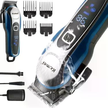 Imagem de Maquininha para Pet Cabelo Barba Profissional Pezinho Recarregável Cin