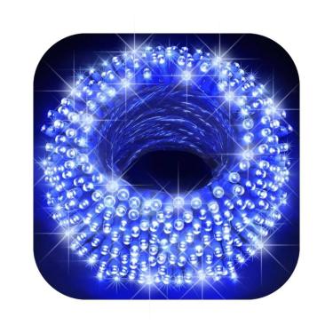 Imagem de Cordão 500 Leds Com Strobo 50 Metros Prova D'água Fio Multicolor Natal