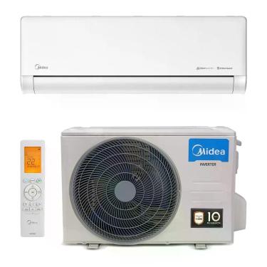 Imagem de Ar-Condicionado Split Inverter 9000 BTUs Midea AI Ecomaster High Wall