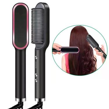 Imagem de Escova 3 em 1 Alisadora Secadora Cabelo Perfeito Profissional 110/220v