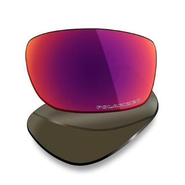 Imagem de Mryok Lentes de reposição ultra polarizadas para óculos de sol Ray-Ban RB4068 60 mm, HD Polarized, proteção UV, resistente a impactos e ajuste perfeito - Midnight Sun