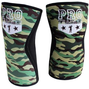 Imagem de Joelheira Neoprene Ajustável Funcional Pro Trainer, Verde, P