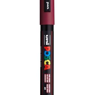Imagem de Marcador de tinta acrílica posca, médio, vinho tinto (PX107482000)
