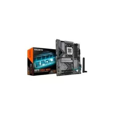 Imagem de Placa Mãe Gigabyte X870 EAGLE WIFI7, AMD AM5, ATX, DDR5, RGB, Wi-Fi 7, Bluetooth, Preto - X870 EAGLE WIFI7