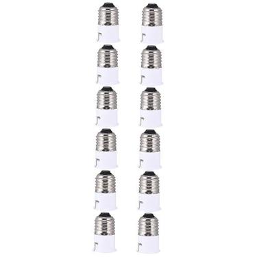 Imagem de DOITOOL 12 Pçs Candelabros Lâmpadas Plugue De Saída Conversor De Lâmpada Conversor De Lâmpada Soquete Extensor De Lâmpada Adaptador De Suporte De Lâmpada Cabeça De Lâmpada E27 Lâmpadas