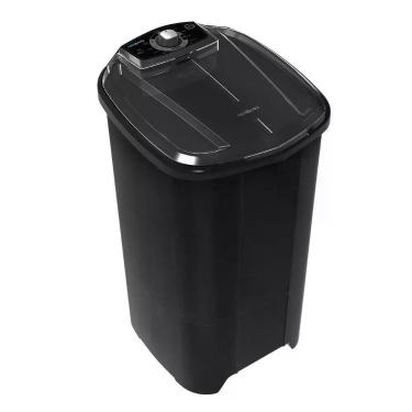 Imagem de Tanquinho/Máquina de Lavar Roupas Semi-automática 10kg Newmaq, Preto, 