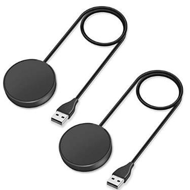 Imagem de Trami 2 unidades compatíveis com Samsung Galaxy Watch 7/6/6 Classic/5/5 Pro/4/4 Classic/3/Active/Active Wireless Dock, cabo de carregamento USB de substituição para Classic/3/Active/Active
