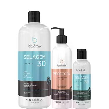 Imagem de Borabella Selagem 3D 1L Perfecta 350ml Selagem 90ml