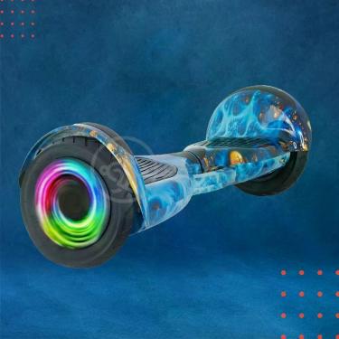 Imagem de Hoverboard Infantil Skate Elétrico Led Azul Oceano