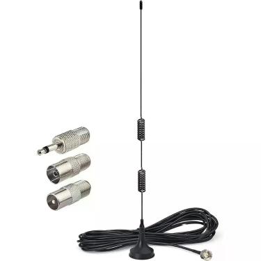 Imagem de Antena De Rádio FM Interna Com Base Magnética Para Pioneer Onkyo Yamah