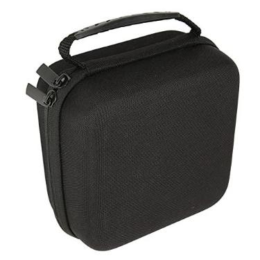 Imagem de Estojo de transporte portátil para TV OS X, cabo de borracha resistente com acabamento em EVA, design de bolso de malha interna 300 graus com zíper, bolsa de armazenamento para TV OS X