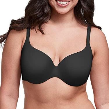 Imagem de Maidenform Sutiã Dreamwire feminino com aro suave nas costas, Preto, 34C