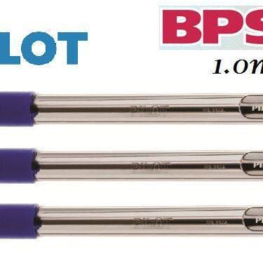 Imagem de Caneta Esferográfica BPS Grip 1.0mm Pilot Kit com 3 Azul