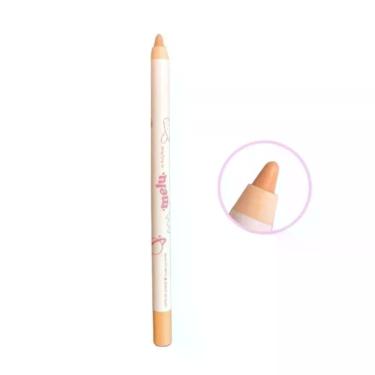 Imagem de Lápis de Olhos Melu RR2400 para Definir e Esfumar Super Pigmentado Nude Caramel Ruby Rose