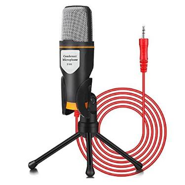 Imagem de Desconhecido Microfone Condensador Profissional Estúdio de Gravação XLR SF-666 para PC