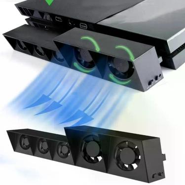 Imagem de Ventilador Externo USB Para Sony PS4 Com 5 Ventiladores, 3 Velocidades