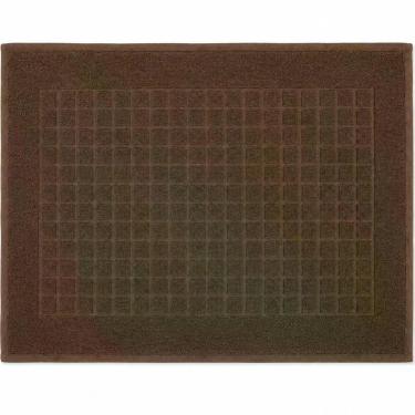 Imagem de Toalha de Piso Shangri-la 50x70CM 800G-M2 1 Peça Marrom 80% Algodão 20% Poliéster Bene Casa