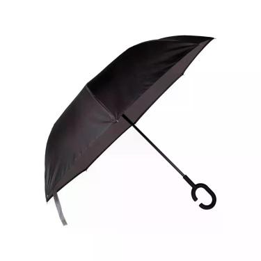 Imagem de Guarda Chuva Invertido Preto / Cinza - Mor