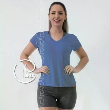 Imagem de Camiseta Poliamida Dry Fit Seca Fácil P M G GG PINA , GG, Cinza