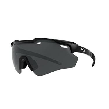Imagem de Óculos de Sol HB Shield Evo 2.0, Matte Black - Lente Gray