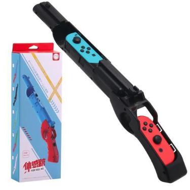 Imagem de Suporte Grip Arma Para Controle Joy-con Nintendo Switch Splatoon Tipo 