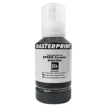 Imagem de Tinta Masterprint Bulk Ink Epson Mp504/544, Preta - 127ml
