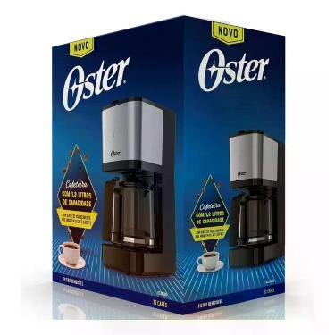 Imagem de Cafeteira Elétrica Oster OCAF600 1,2L Preto 127V, 110V, Preto, OCAF600