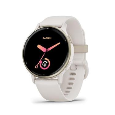 Imagem de Garmin Relógio Vivoactive 5 Marfim 42mm com Monitor Cardíaco de Pulso e GPS