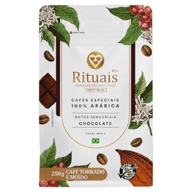 Imagem de 3 Corações Café Torrado e Moído Rituais Chocolate - Pacote 250g