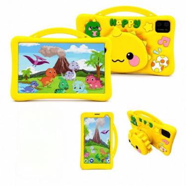 Imagem de Tablet Infantil Dino para Alfabetização Android Envio Rápido - GBGSTOR