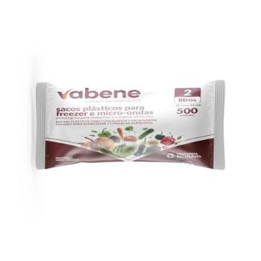 Imagem de Sacos Plásticos Vabene, para Freezer, 2L, 500 Unidades