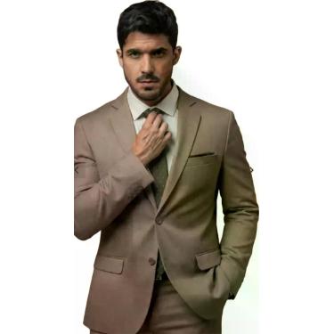 Imagem de Terno Poliviscose confort prime Apricot cor:begetamanho:50 - VIA Do Te