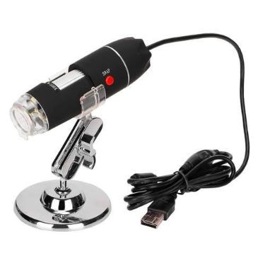 Imagem de Microscópio Portátil Usb Com Luz Para Aula Prática - RELET