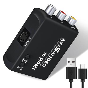 Imagem de Conversor de vídeo para HDMI WNNZVCC AV/S Vídeo para HDMI 720P/480P