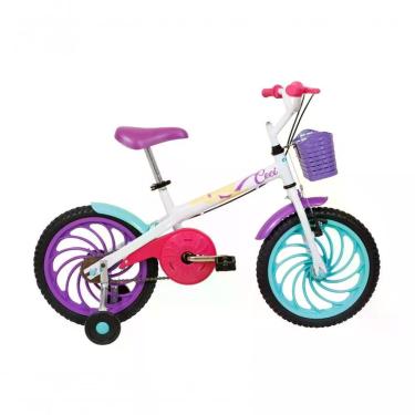 Imagem de Bicicleta Infantil Ceci Aro 16 Freio a Tambor My25 Branco Caloi