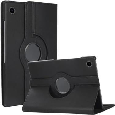 Imagem de Capa Couro Giratória Executiva para Samsung Galaxy Tab A9 Plus / A11 Plus 11" – Case Premium com Rotação 360°, Suporte e Proteção Completa