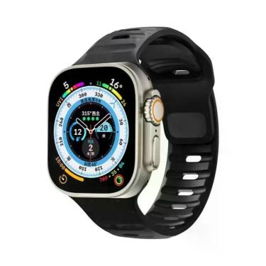 Imagem de Pulseira De Silicone Esportiva De 49mm 45mm 40mm 44mm 42mm 41mm 38mm P