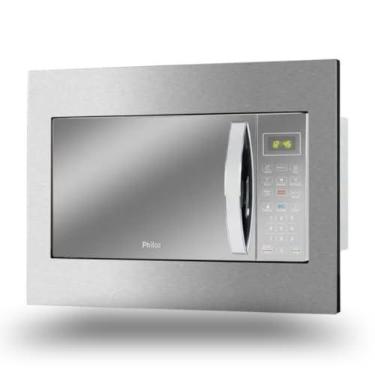 Imagem de Microondasde Embutir Philco 28L Inox Limpa Fácil PMB30E 127V