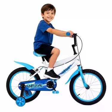 Imagem de Bicicleta Infantil Aro 16 Candy Strike com Rodinha Removível - Branca 