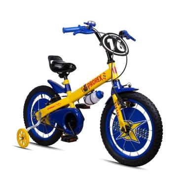 Imagem de Bicicleta Infantil Aro 16 Menino 4, 5 Anos Prorex com Rodinha Garrafin