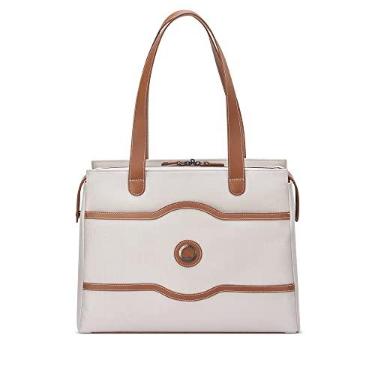 Imagem de DELSEY Paris Bolsa de ombro feminina Chatelet Air 2.0, Angora, One Size, Bolsa de ombro Chatelet 2.0